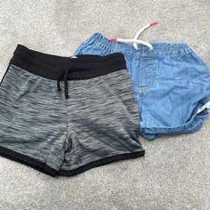 Girls Size 4 Shorts - Bundle of 2 (4T/XS)
